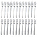 Pleafind 24-Pcs Dinner Forks, 7.1 Inch Forks Silverware, Silverware Forks, Stainless Steel Forks, Mirror Polished Forks Silverware Set, Forks Use for Home, Kitchen or Restaurant, Dishwasher Safe