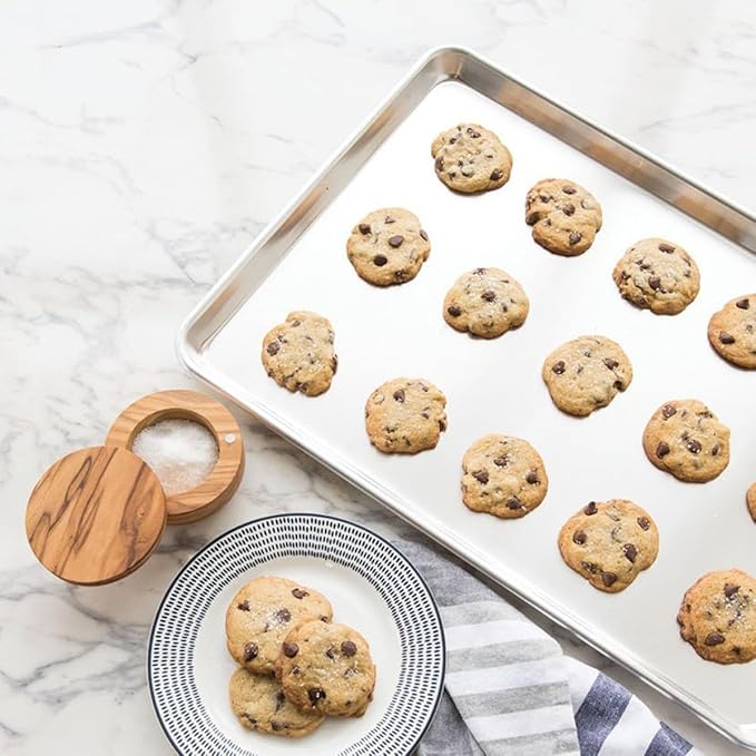 16inch Baking Sheet, Stainless Steel Cookie Sheet for Baking, Oven Tray Pan
