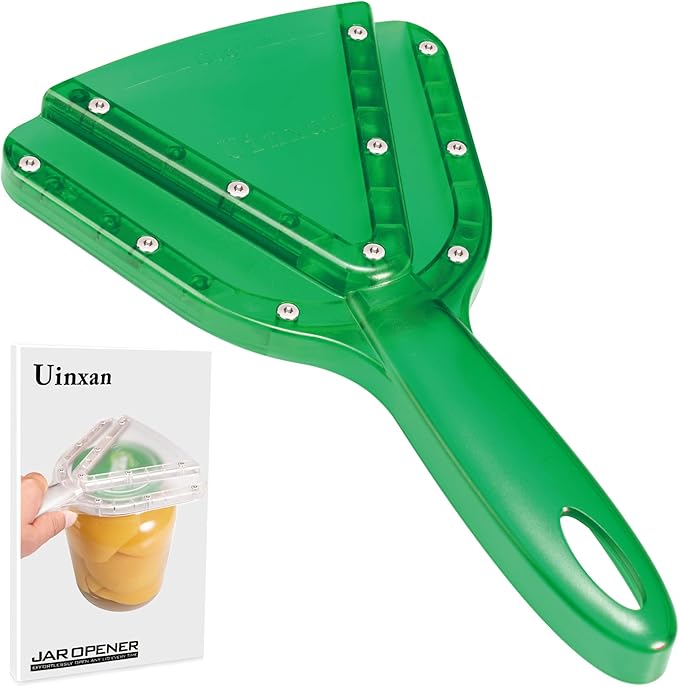 Uinxan Jar Opener for Weak Hands & Seniors with Arthritis - Handheld Manual