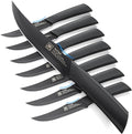 CuoCreate Steak Knives Set of 8, 4.7 Inch Dishwasher Safe Non-Serrated Table Knives, Ultra Sharp for Precise Cutting, Non-Stick Blade & Rust Proof, Easy to Maintain Ideal for Home Restaurant Party