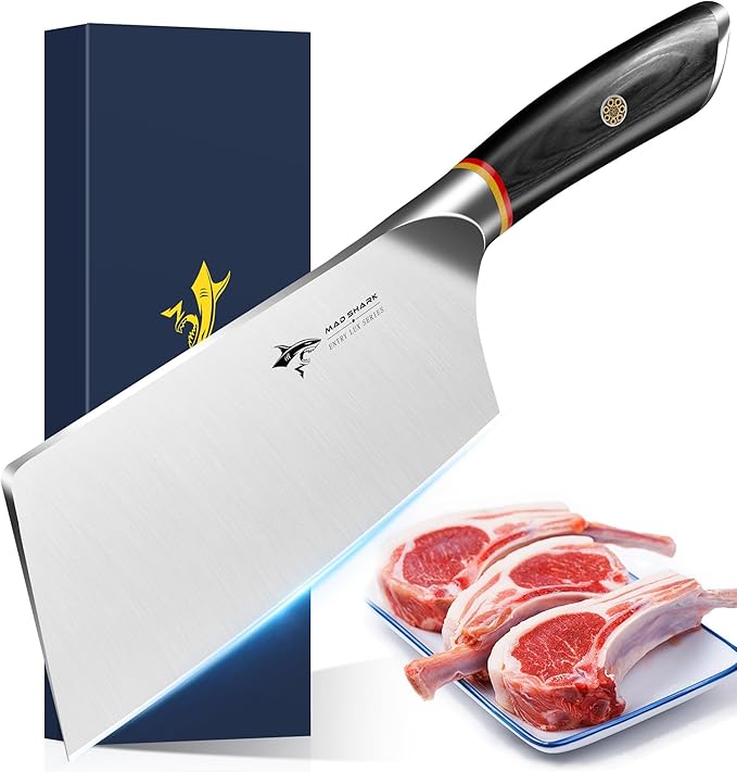 MAD SHARK 7 inch Kitchen Knife with German Military Grade Composite Steel