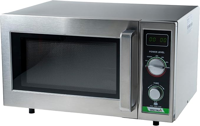 Winco 0.9 Cubic Feet Commercial Microwave, Dial