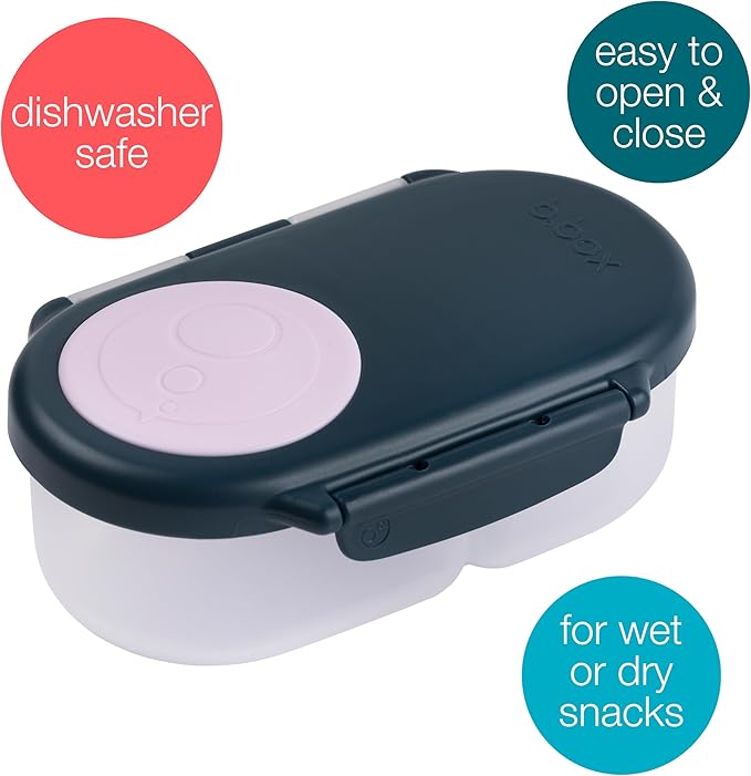 b.box Snack Box, Snack Containers for Kids, Kids Lunch Box, Toddler Snacks
