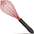 TEEVEA Silicone Whisk 11 Inch, Non-Slip Handle Heat Resistant Non-Scratch