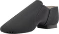 Linodes Unisex 09 Canvas Upper Slip-on Jazz Shoe for Women and Men's Dance Shoes-Black 6.5M