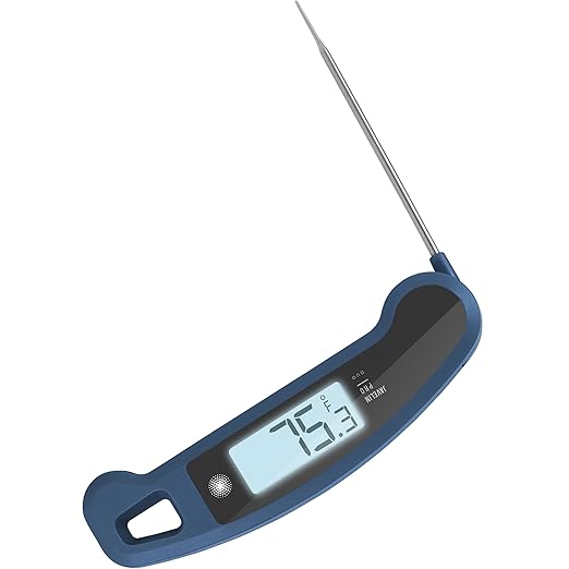 Lavatools Javelin® PRO Classic Ultra-Fast 2-Second Professional Digital Instant Read Meat Thermometer for Grill and Cooking, Auto-Rotating Backlit Display, IP65 Water Resistant, NSF Certified – Maize