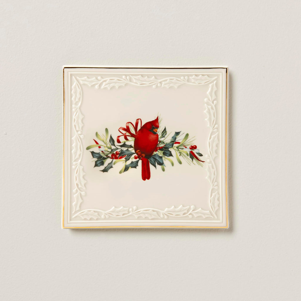 Lenox 870608 Winter Greetings Trivet, Christmas & Holiday Hosting