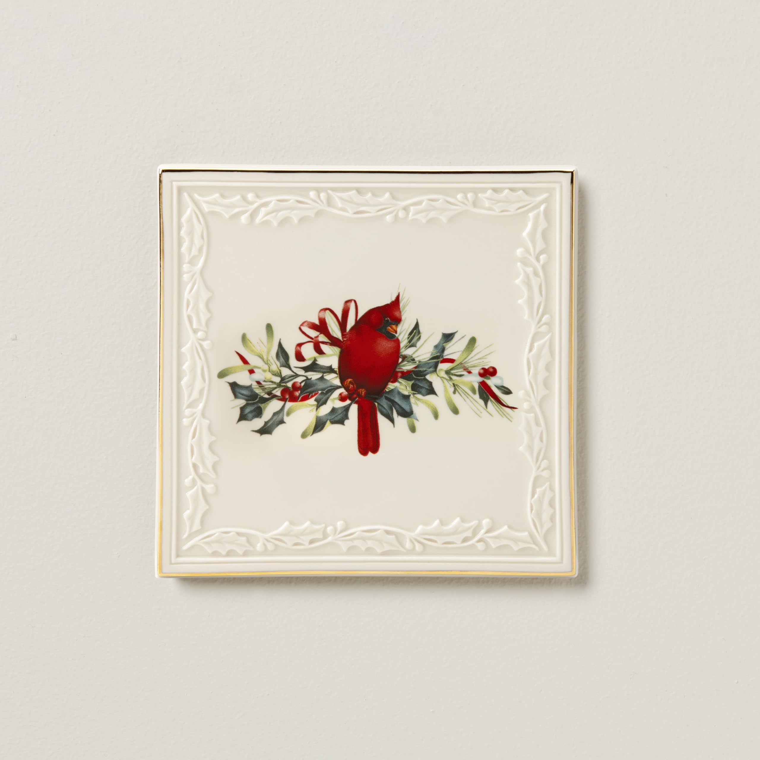 Lenox 870608 Winter Greetings Trivet, Christmas & Holiday Hosting