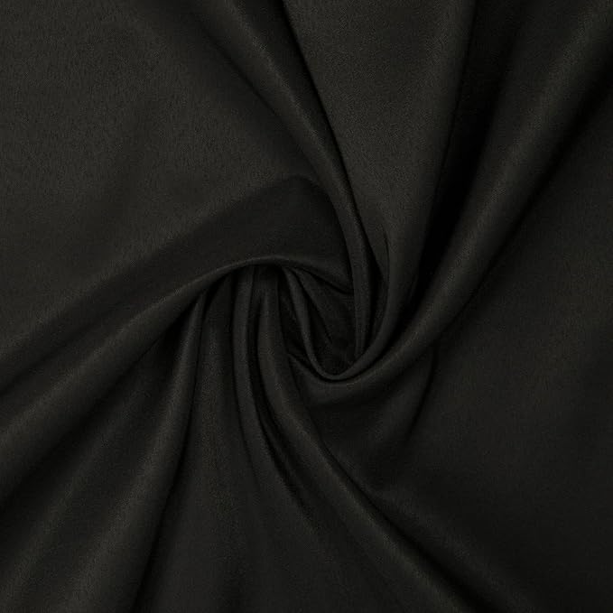 Gee Di Moda Rectangle Tablecloth - 60 x 84 Inch Black Table Cloth for 5 Foot Rectangle Tables - Heavy Duty Washable Fabric - for Holiday Party, Dinner, Weddings, Baby Shower & Events