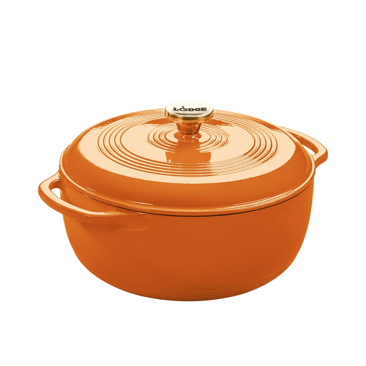 Lodge Essential Enamel Cast Iron Dutch Oven, 6 Quart, Lagoon