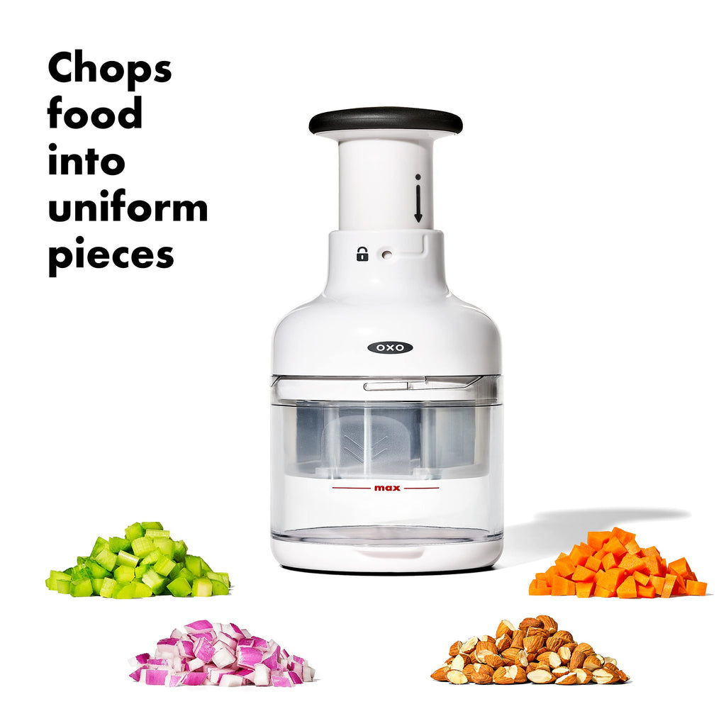 OXO Good Grips Vegetable Chopper with Easy-Grip Handle for Meal Prep