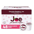 Joe Knows Coffee Chocolate Raspberry Flavored 100% Arabica 48ct Single Serve Cups