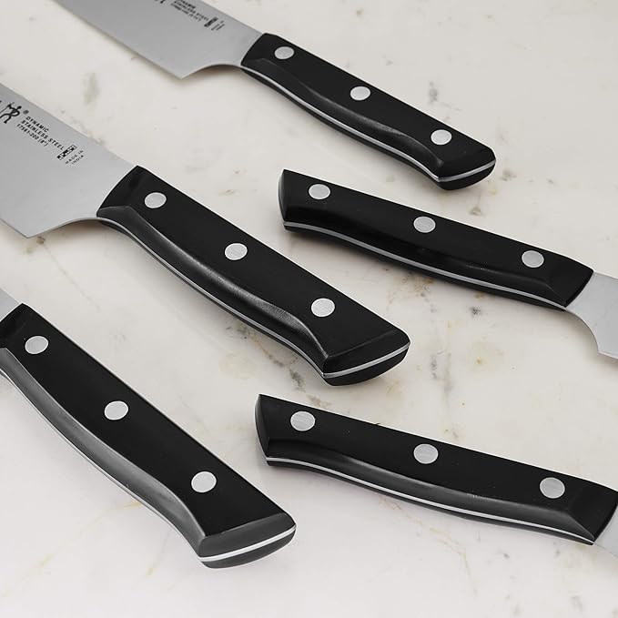HENCKELS Dynamic Razor-Sharp 15-Piece Knife Set, Chef, Bread, Steak, German Engineered Informed by 100+ Years of Mastery