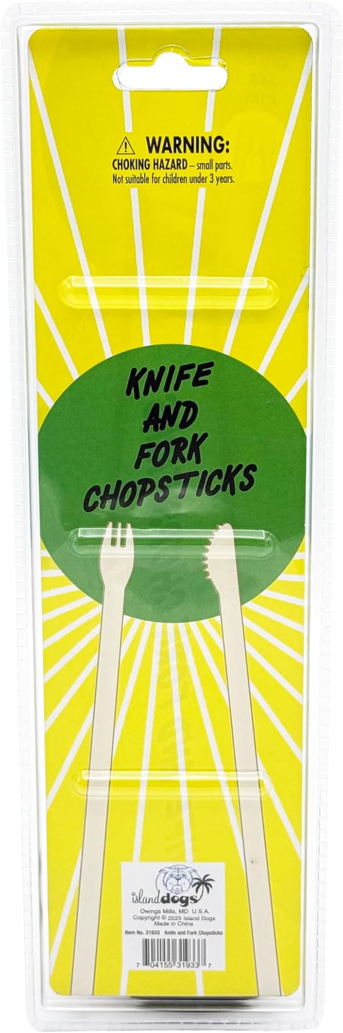 Knife and Fork Novelty Chopsticks - Funny Kitchen Gag Gift