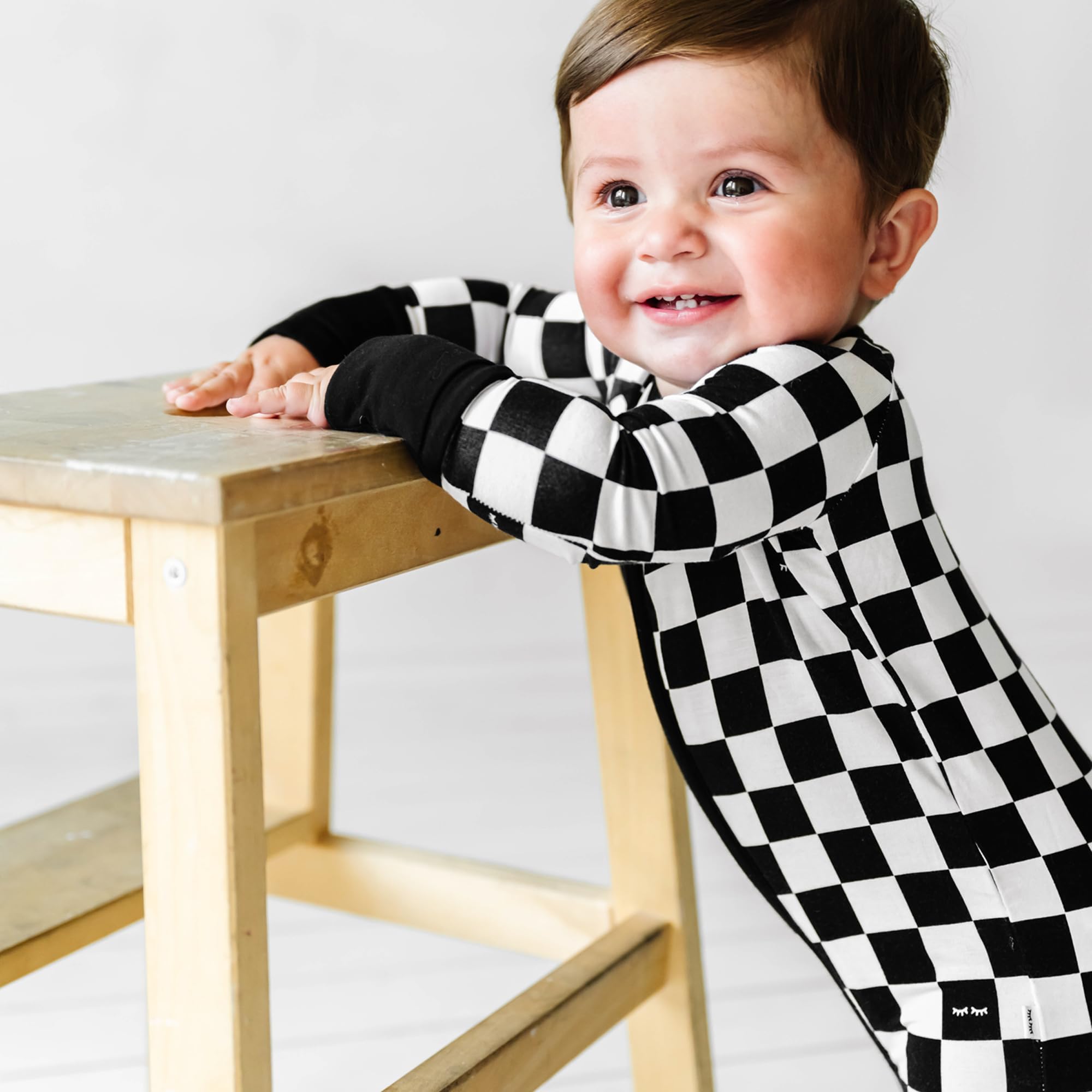Little Sleepies Baby Pajamas, Cool Checks, 2T