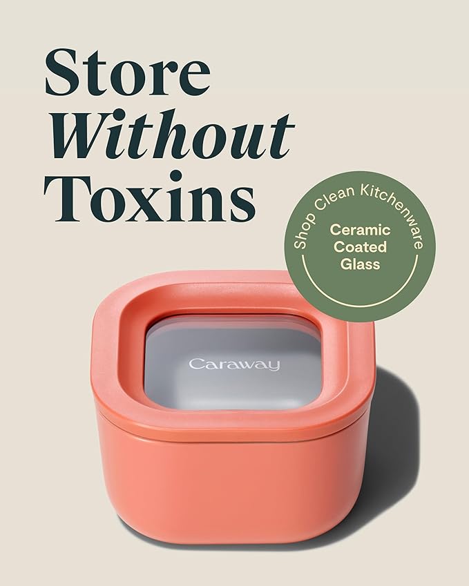 Caraway 6-Piece Food Storage Container Set
