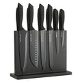 SipLip Kitchen knife set with Magnetic knife holder, 15 pieces high carbon stainless steel sharp kitchen knife set including chef's knife, bread knife, serrated steak knife set