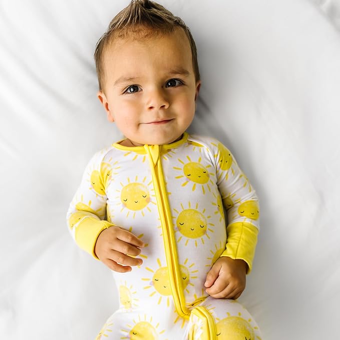 Little Sleepies Baby Pajamas, Sunshine, 18-24M