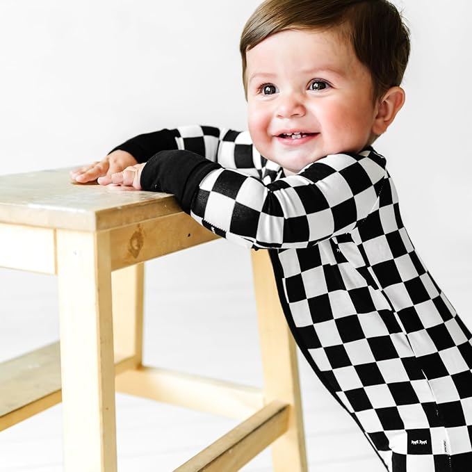 Little Sleepies Baby Pajamas, Cool Checks, 3T