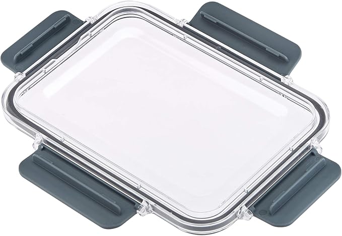 Amazon Basics Tritan Plastic Food Storage Containers with Airtight Locking Lids, 11 Containers, Clear, 22-Piece Set