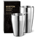 KITESSENSU Cocktail Shaker Set, 2-Piece Boston Shaker Set for Drink Mixing