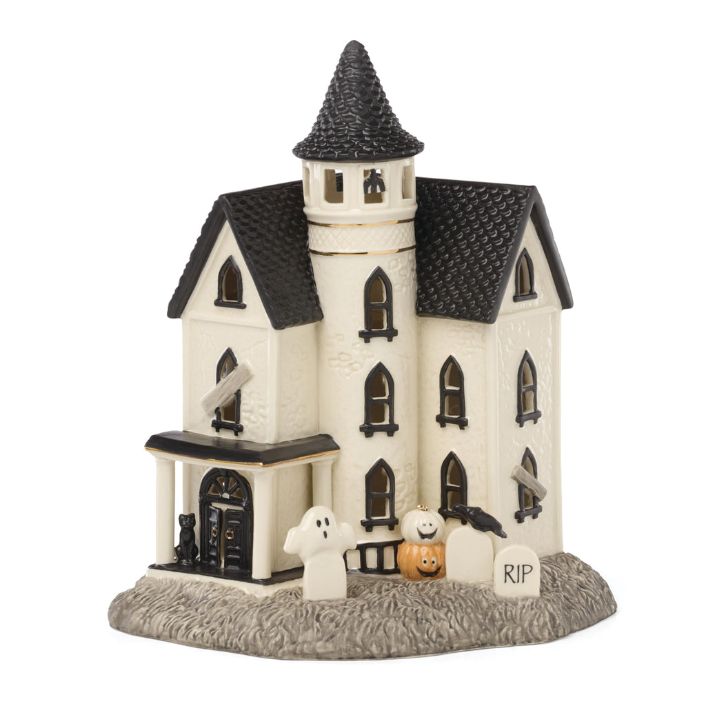 Lenox Vintage Halloween Light-Up Manor Figurine
