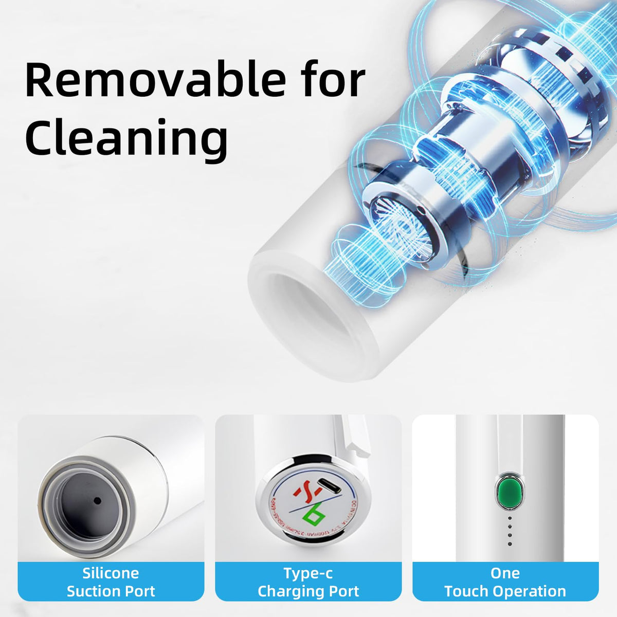 Vixino Vacuum Sealer, vacuum sealer for food, handheld vacuum sealer(Vacuum Sealers+ 20 reusable vacuum seal bags)