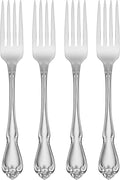 Oneida True Rose Dinner Forks,silver set of 4