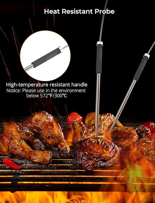 Govee Bluetooth Meat Thermometer Digital with Smart App Timer and Alerts