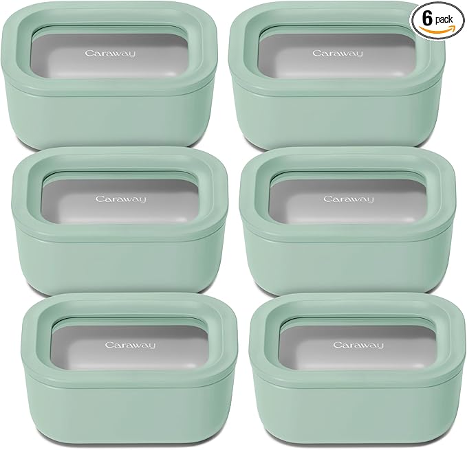 Caraway 6-Piece Food Storage Container Set