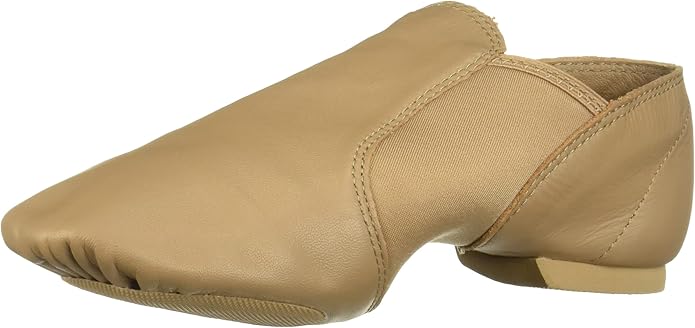 Capezio E-Series Jazz Slip On, Caramel, 12.5 W