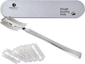 ROCKSHEAT Bread Lame Dough Scoring Tool, Stainless Steel Scoring Knife with 5 Feather Blades, Sourdough Scoring Tool for Bread Baking, Baking Tool for Baking Beginners