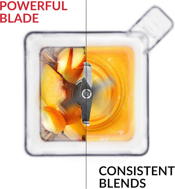 Blendtec Classic 575 Blender- WildSide+ Jar (90oz) and Four Side Jar (75oz) BUNDLE- 4 Pre-programmed Cycles-5-Speeds - Professional-Grade Power-Self-Cleaning - Poppy Red