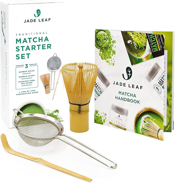 Jade Leaf Traditional Matcha Whisk Set