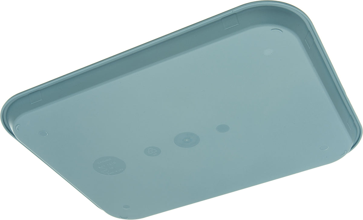 Carlisle FoodService Products Café Cafeteria Tray, Fast Food Tray for Restaurant or Commercial Use, 14" x 18", 12 Count, Slate Blue