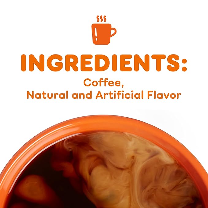 Dunkin’ Hazelnut Artificially Flavored Coffee, Keurig K-Cup Pods, 60 Count