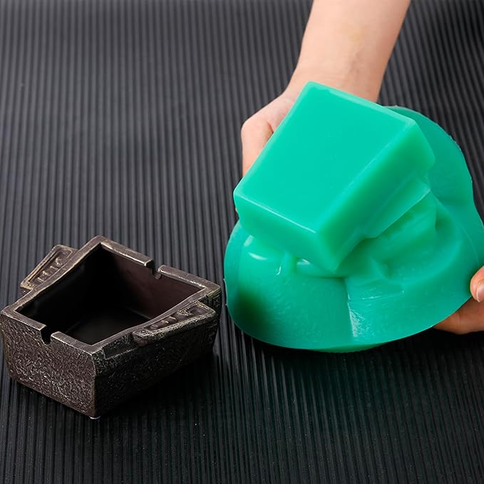 BBDINO Super Elastic Liquid Silicone Mold Making Kit 8A Jade Green 4.4 Lbs