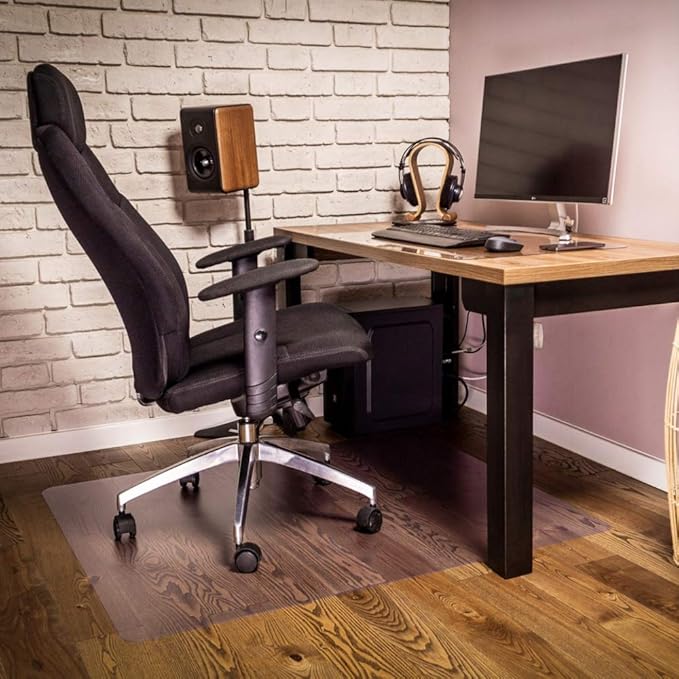 NECAUX Frosted PVC Table Cover Protector 20 x 48 Inch 1.5mm Thick