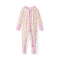 Little Sleepies Baby Pajamas, Pastel Rainbows, 0-3M
