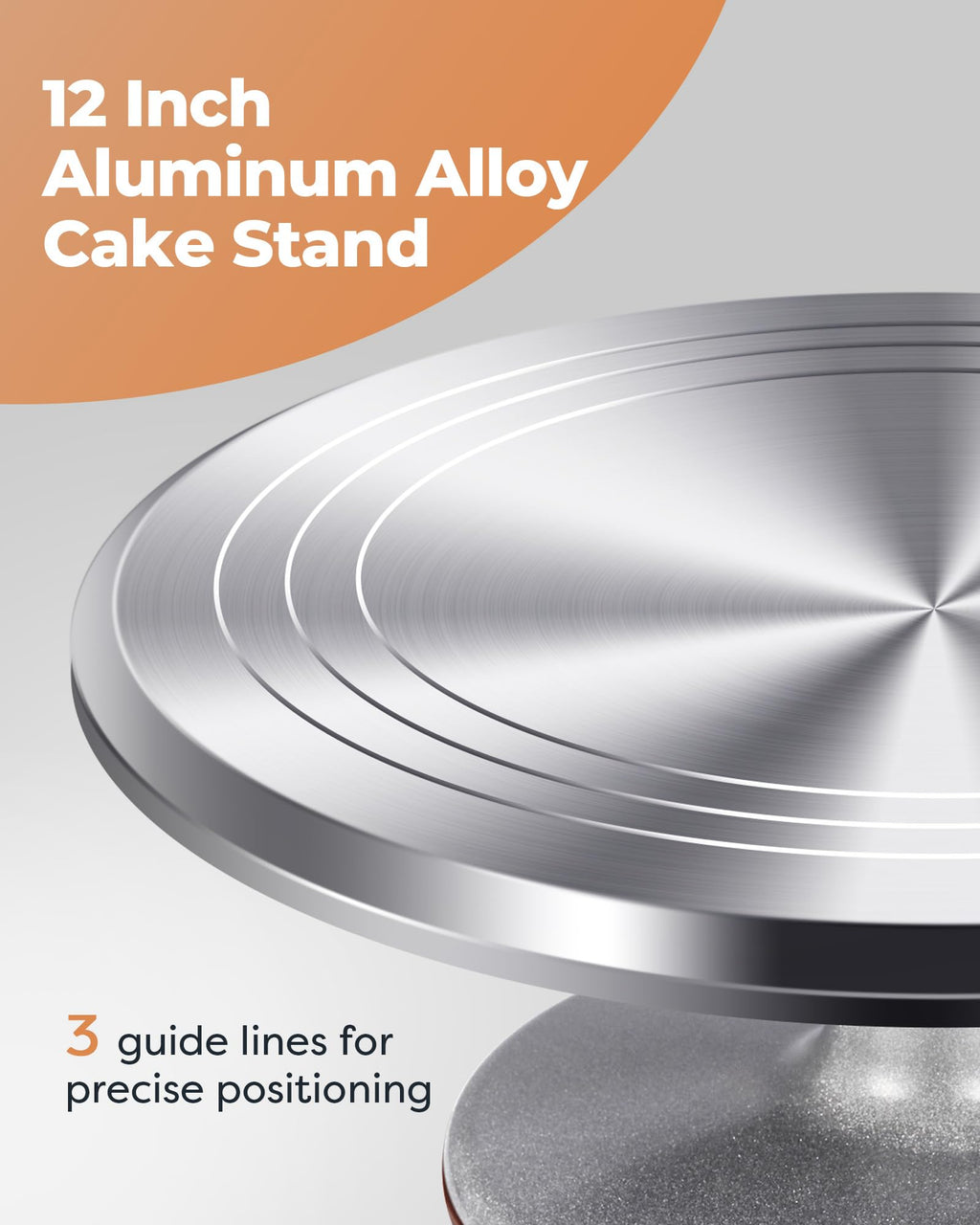 Kootek 180 Aluminum Cake Decorating Kit, Baking Tools for Beginners & Pros