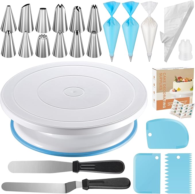Kootek 71 Cake Decorating Kit Baking Supplies Tools for Beginners & Pros