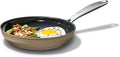 OXO Enhanced 12” Nonstick Frying Pan Skillet, Ceramic PFAS-Free Cookware, Stainless Steel Handle, Eggs & Omelets, Dishwasher & Oven Safe