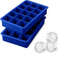 Tovolo, Perfect Cube Dark Blue, 2 Count