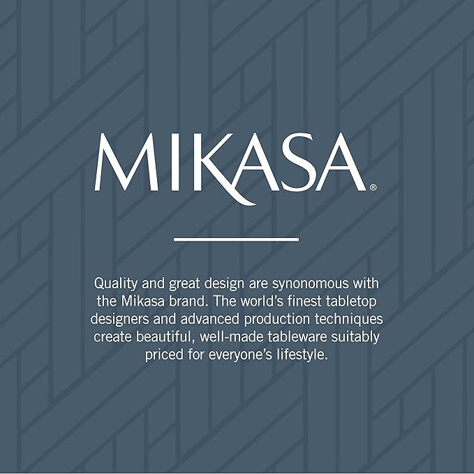 Mikasa Oliver Mirror 18/10 Stainless Steel Flatware Set for 12, 65-Piece Silverware Set with Serving Utensils, Dishwasher Safe Cutlery Set