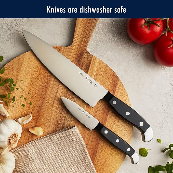 Henckels Statement 15-Pc Knife Block Set, Razor-Sharp, German Engineered