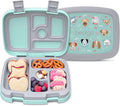 Bentgo Kids Prints Leak-Proof 5-Compartment Bento-Style Kids Lunch Box