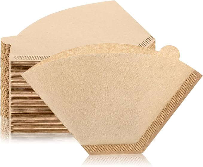 Coffee Filters #2, 600Pcs Unbleached 2 Cone Filters Paper