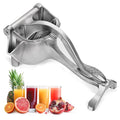 Manual Juicer Hand Press, 0.6 L, Ergonomic Handle, Aluminum Alloy