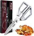 Huusk Kitchen Scissors for Food, Stainless Steel Kitchen Shears All Purpose