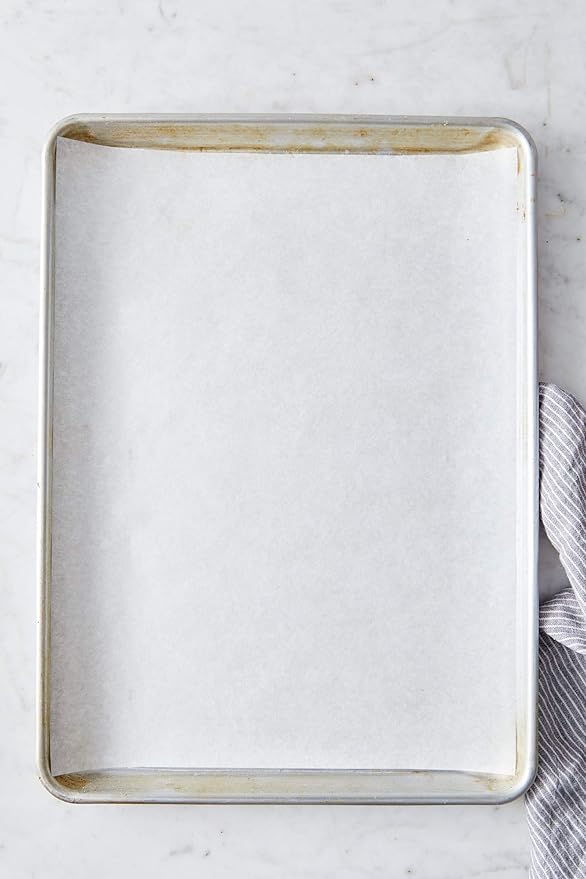 King Arthur Flour Precut Baking Parchment Paper, Heavy Duty, Professional Grade, Nonstick, Reusable, Resealable Pack, 16½" X 12¼", 100 count